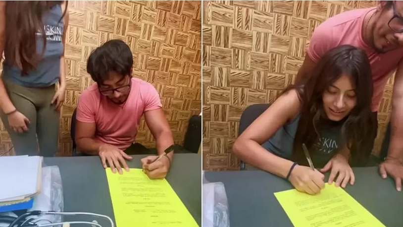 Los jóvenes esperan que su relación nunca se vea afectada por la infidelidad.