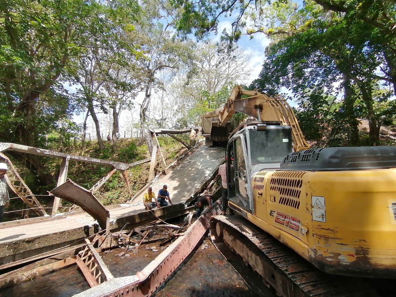 Puente colapsado en Coclé 