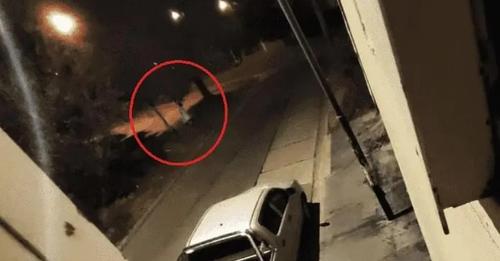 Una mujer tomó varias fotos del espectro después de escuchar extraños ruidos cerca de su casa. Imagen: con Criterio Salta