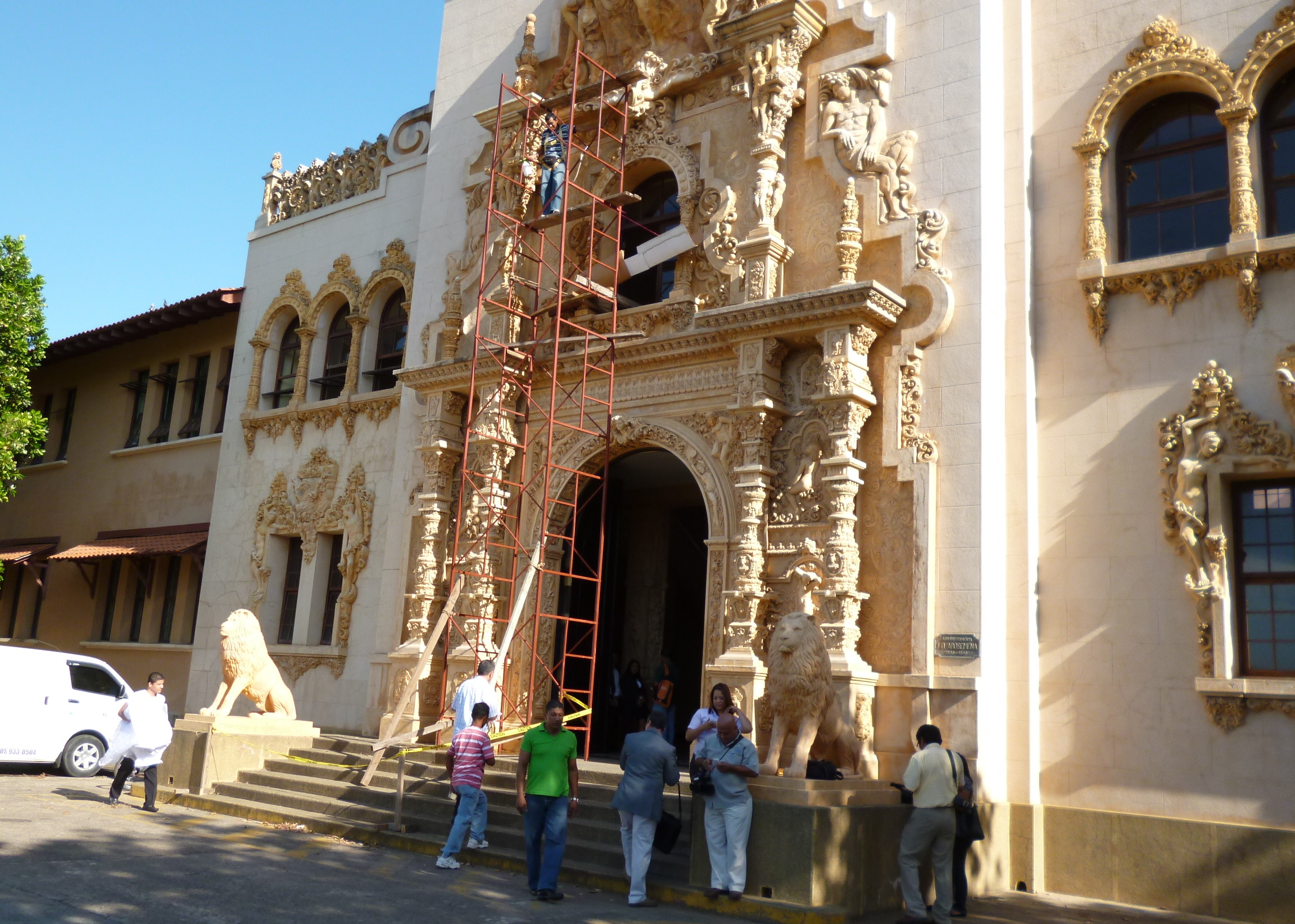 Escuela La Normal en Santiago, provincia de Veraguas.