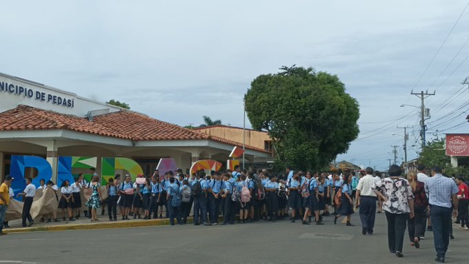 Protesta en Pedasí.