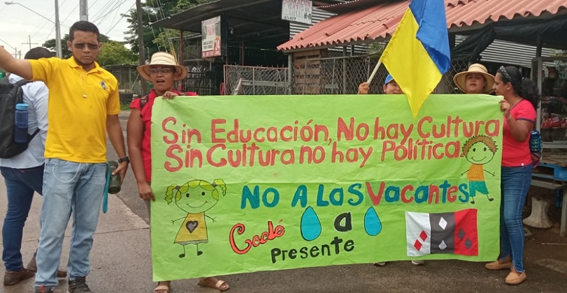 Los docentes solicitan que se realice el proceso con mayor celeridad.