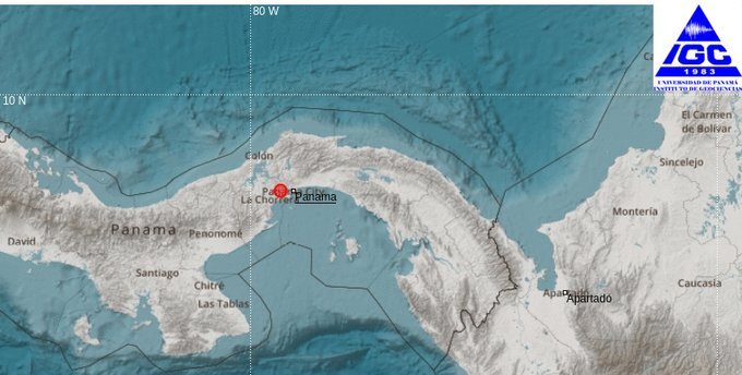 Arraiján pasó por un temblor sin afectaciones.