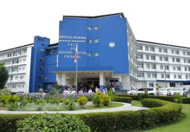 Hospital Regional 'Rafael Hernández' , localizado en David.