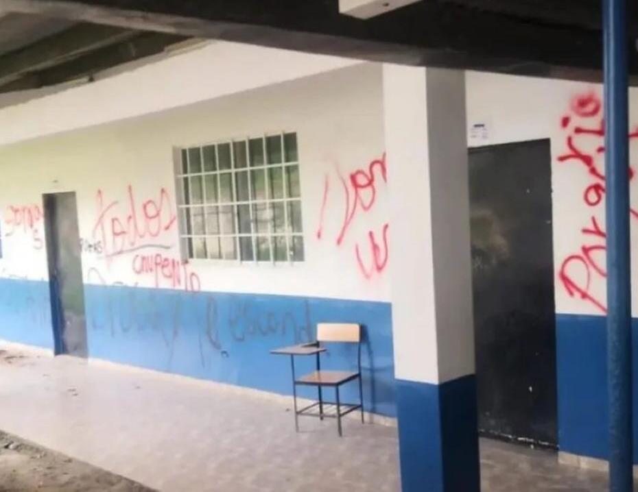 Primera vez que ocurre este tipo de hecho en el colegio.