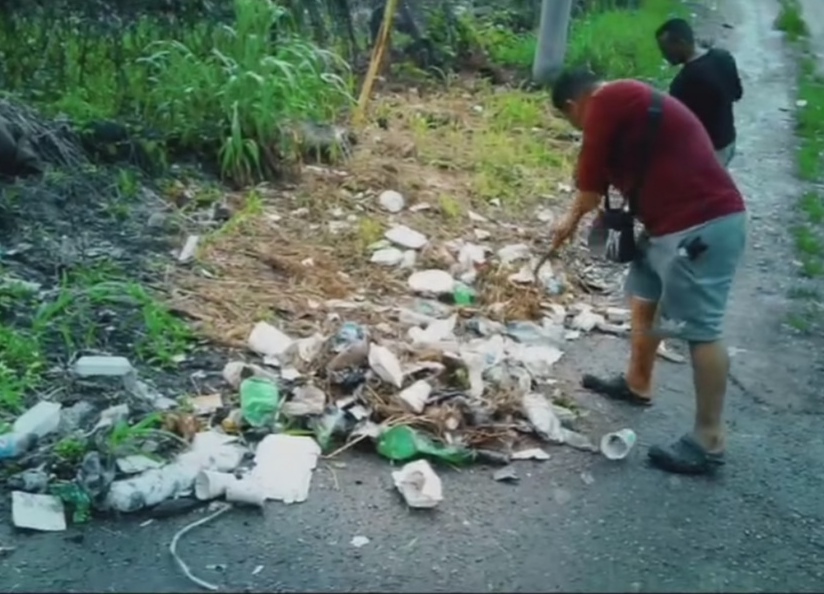 Comunidades colonenses invadidas de basura.