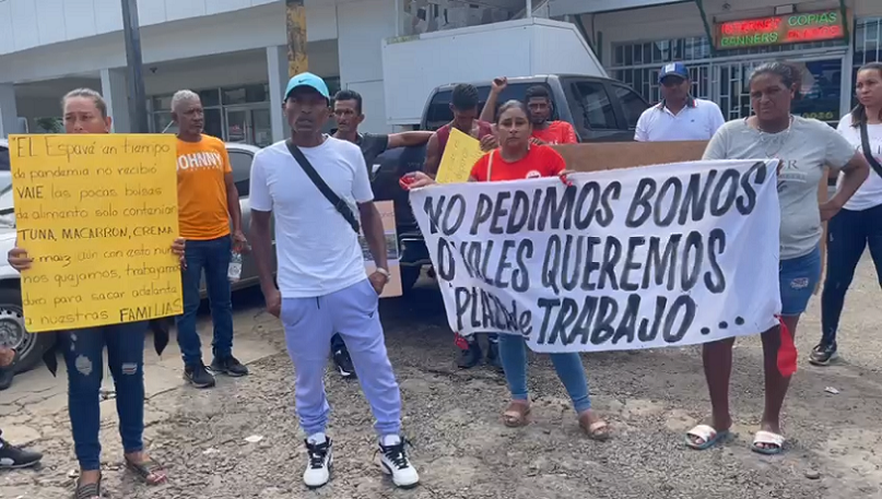 Carboneros de Chame reclaman permisos de tala de mangle.