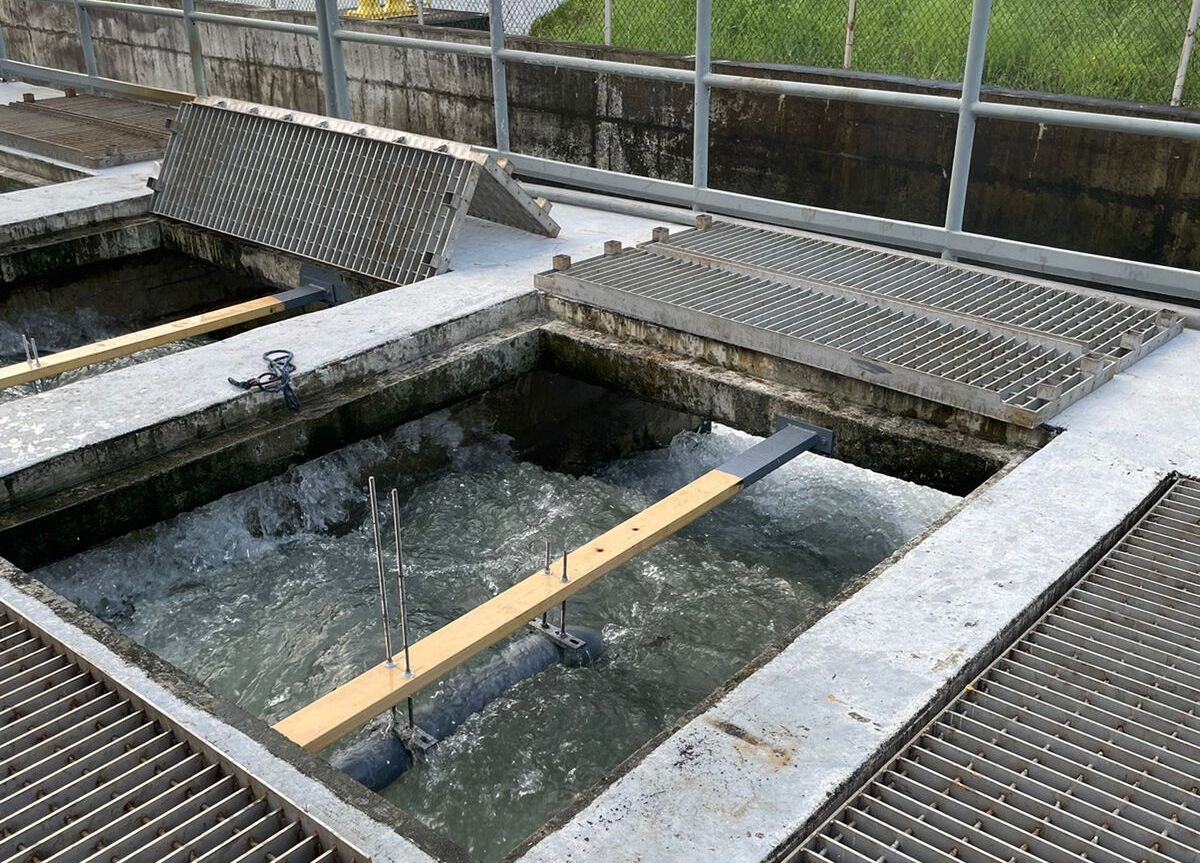 Sistema  de las estaciones de bombeo en la ciudad de Colón.