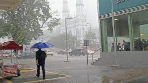 Fin de semana lluvioso.