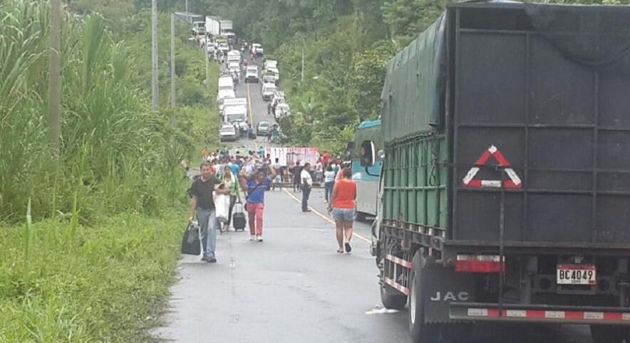 Cierres constantes en Bocas del Toro.  (Foto:Archivo)