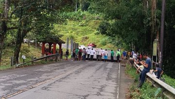 Este grupo ya ha salido a protestar porque quieren la potabilizadora.