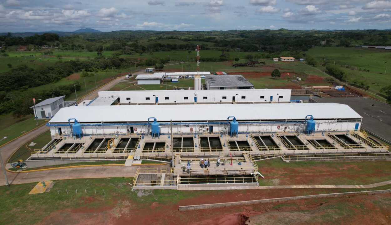 Planta potabilizadora de Mendoza, ubicada en La Chorrera.