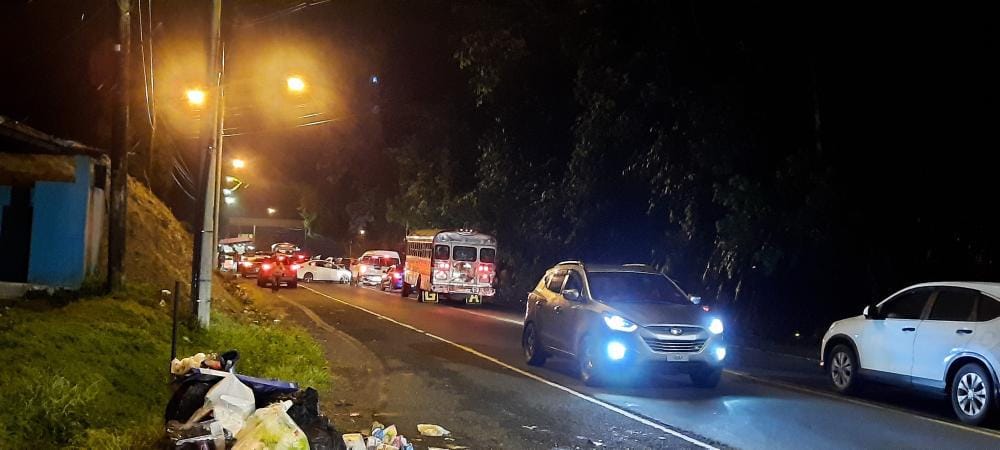 Noche de tensión en Colón 