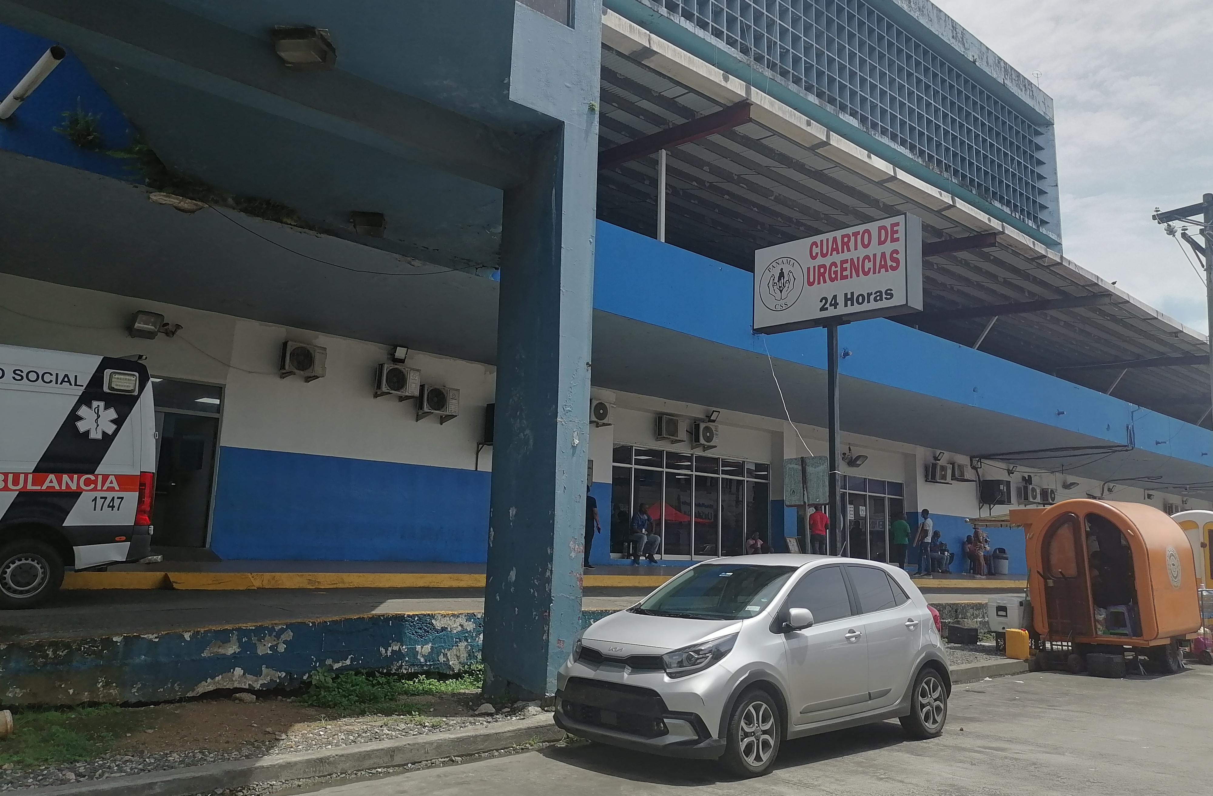 Centro hospitalario de Colón.