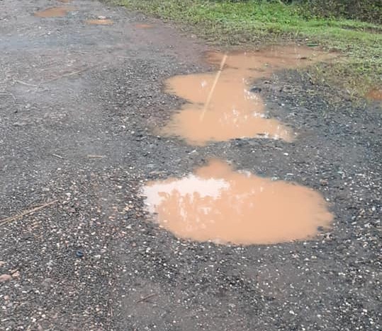 La población pide auxilio al MOP.