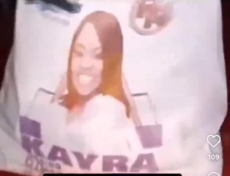 Las bolsas estaba rotuladas con el rostro de la diputada Harding.