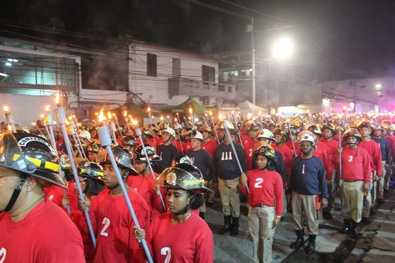 Este viernes los bomberos realizarán la Caminata de la Antorcha
