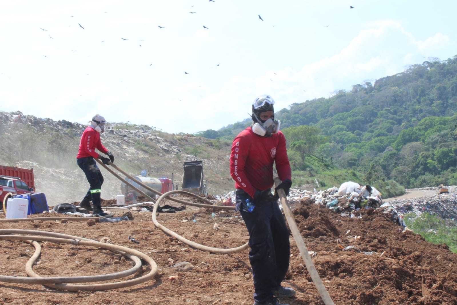 Incendio en Cerro Patacón controlado al 85%
