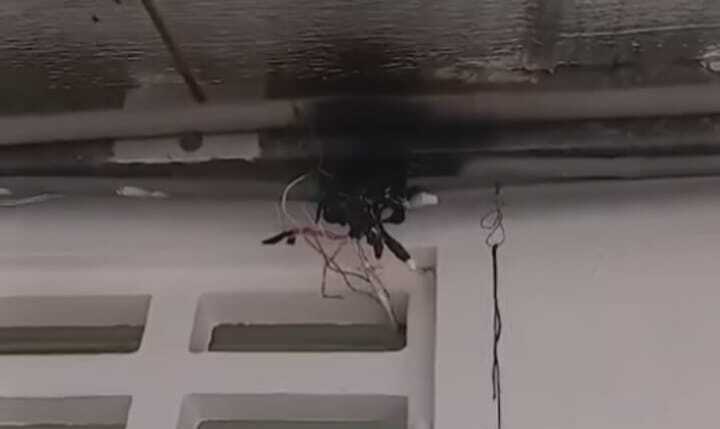 Clases suspendidas por reparación de sistema eléctrico tras colapso