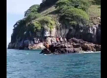 Rescatados de forma segura: Náufragos encuentran refugio en la isla de Otoque