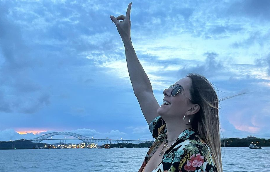 Bettina, agradecida con Panamá. Foto: Instagram