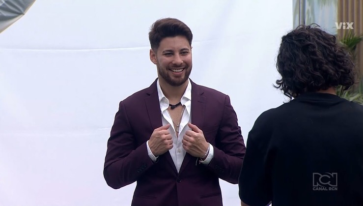 Miguel Melfi, en la final de la Casa de los Famosos Colombia