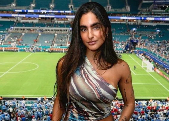 Isabella Ladera y Beéle disfrutaron del Uruguay-Panamá | Critica