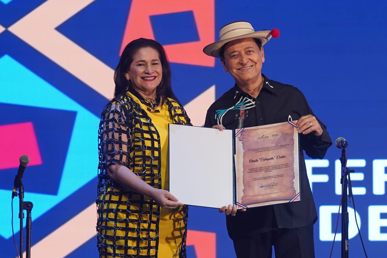 Mi Cultura brindó reconocimiento a diversos gestores culturales. Foto: Cortesía