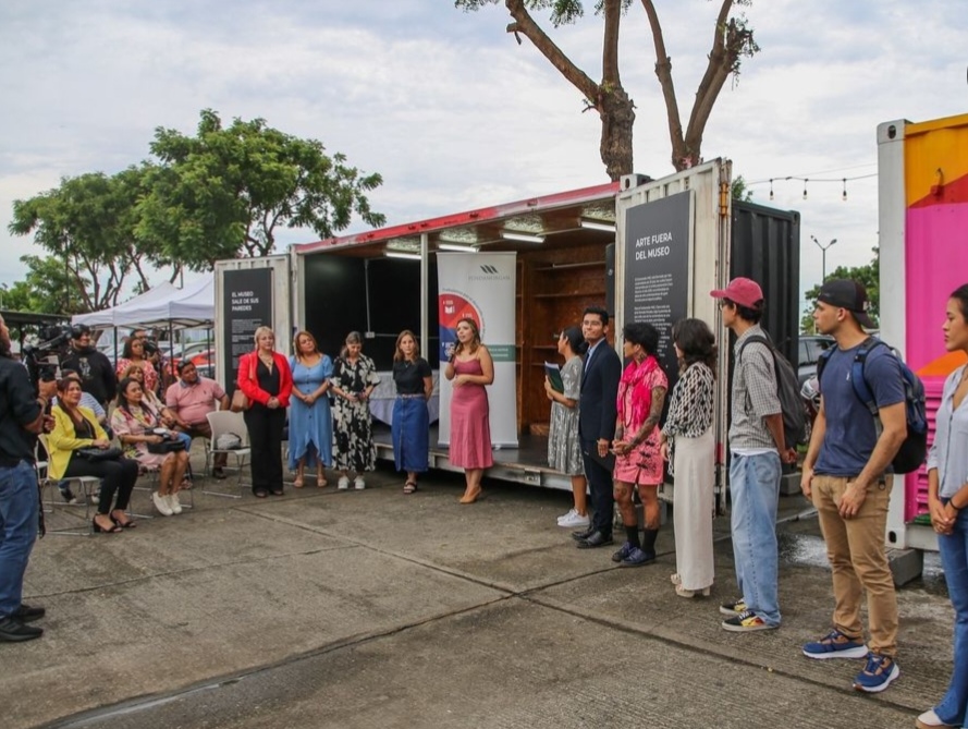 Innovador Contenedor MAC llega a Isla Perico. Foto: Instagram