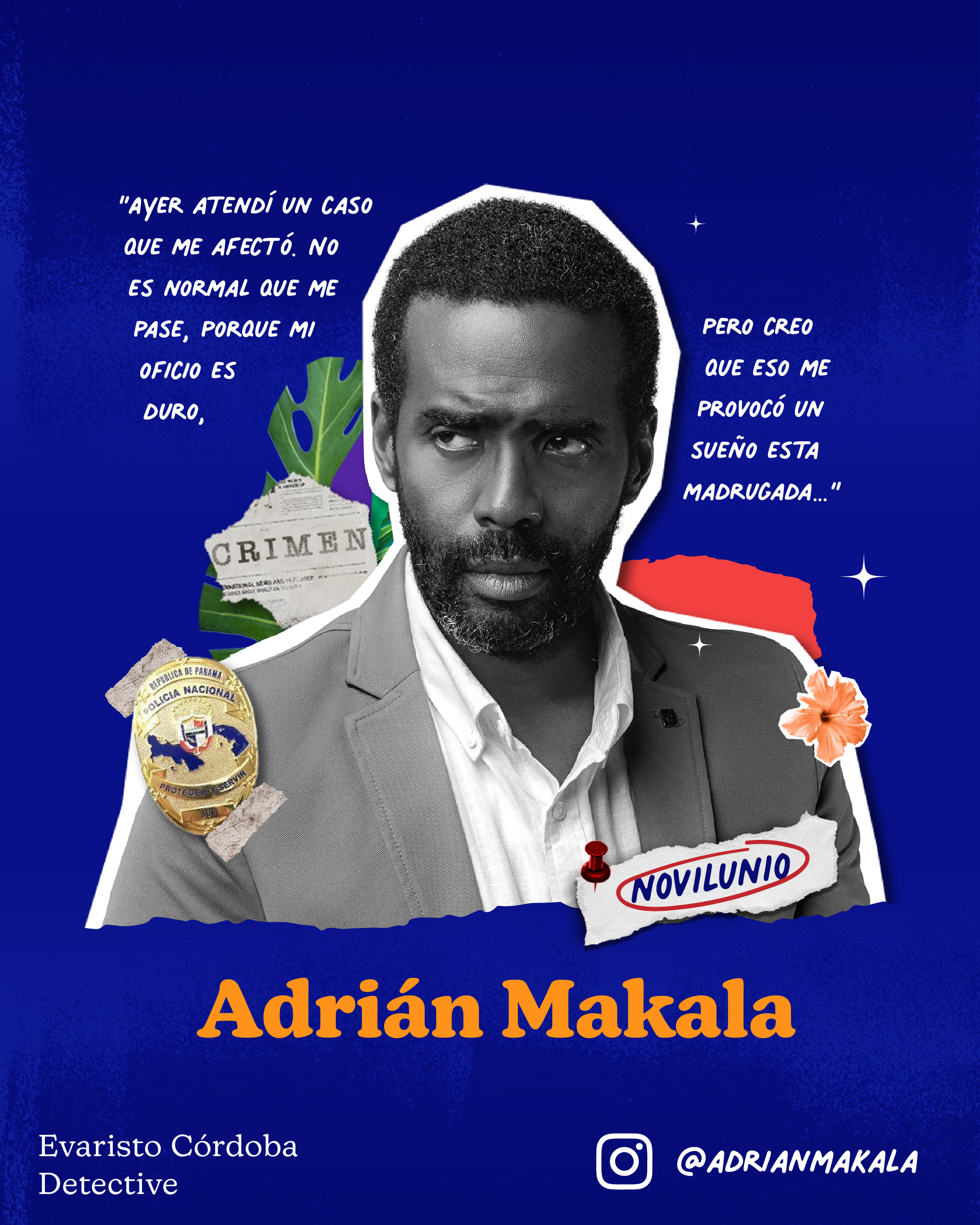  Adrián Makala forma parte del elenco de la obra. Foto: Cortesía