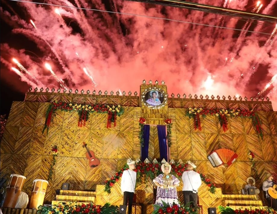 Desfile de la carreta y tambor será mañana. Foto: Cortesía