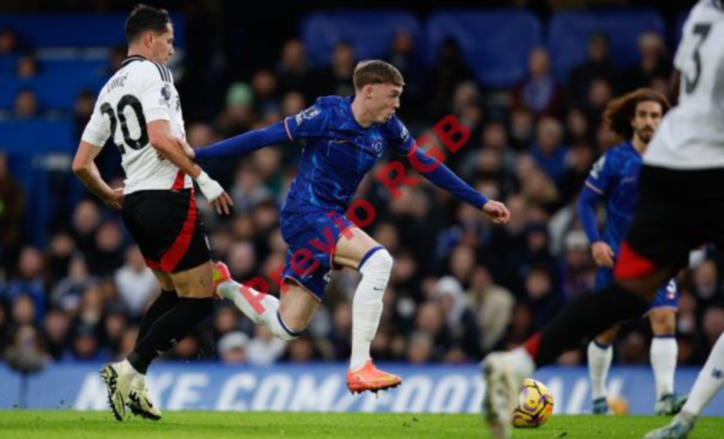 El jugador del Chelsea Cole Palmer.