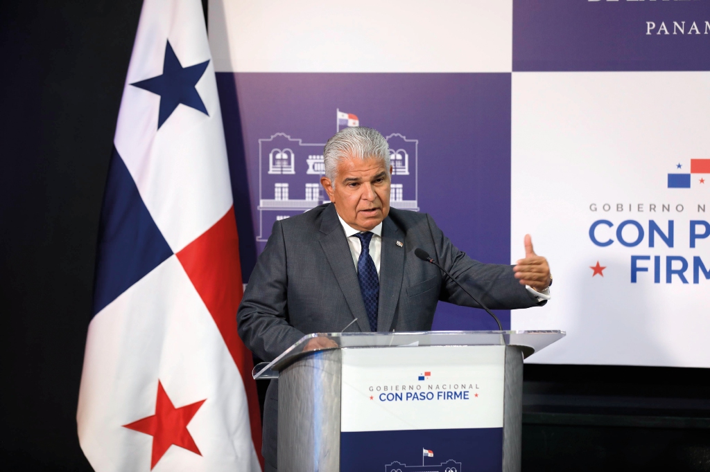 Respecto a una posible rebaja de peajes a los barcos de EEUU, el presidente José Raúl Mulino fue enfático y dijo: "No, la respuesta es no (...).