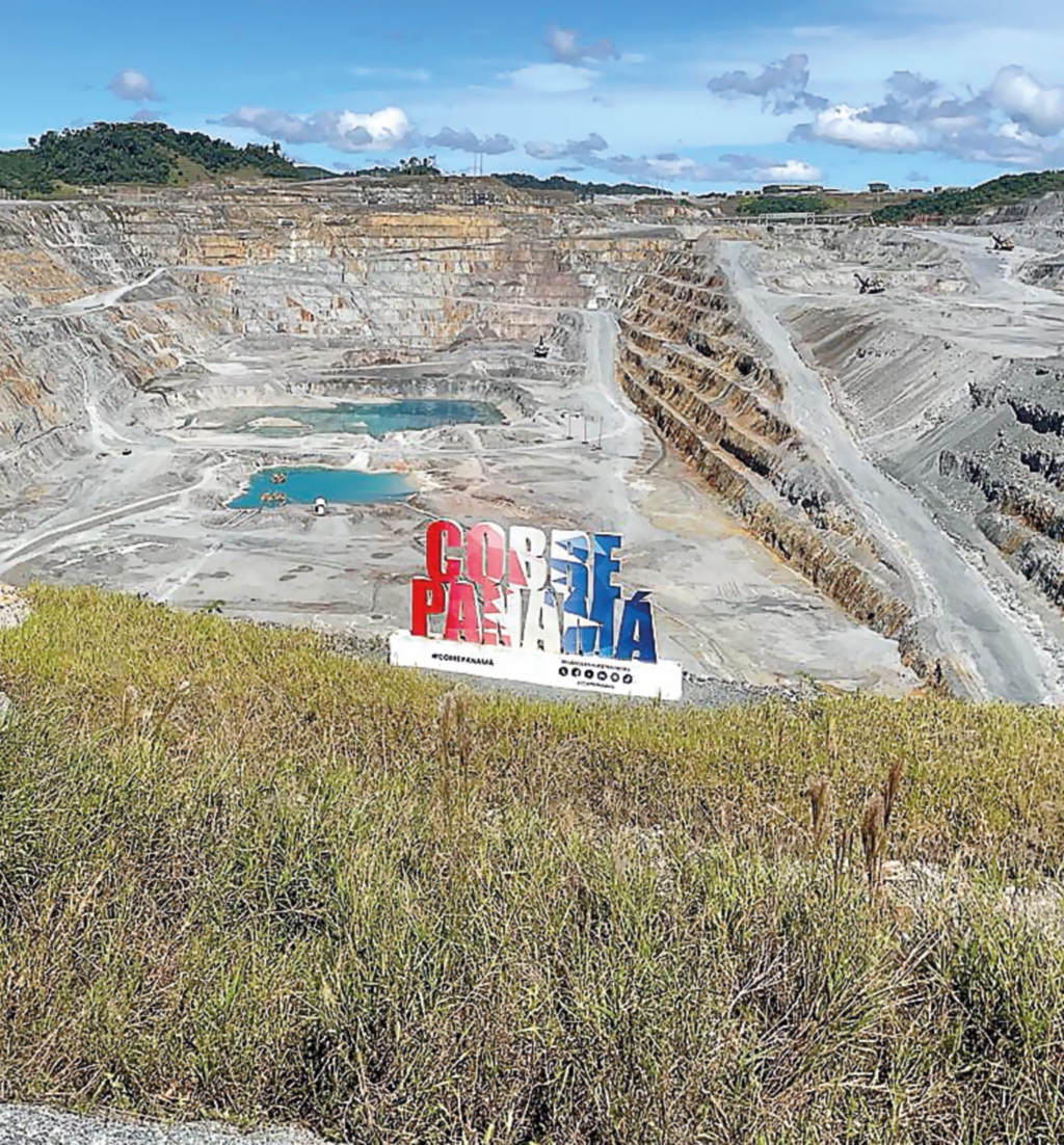La mina de cobre de Donoso.
