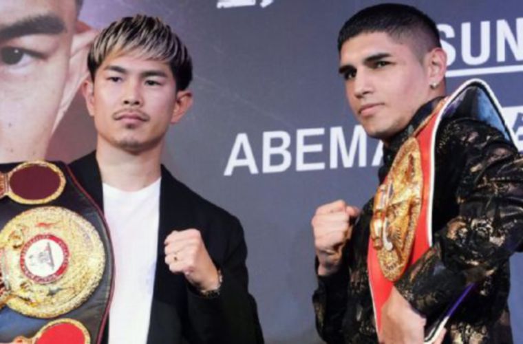 Kazuto Ioka (izq.) y Fernando Martínez.