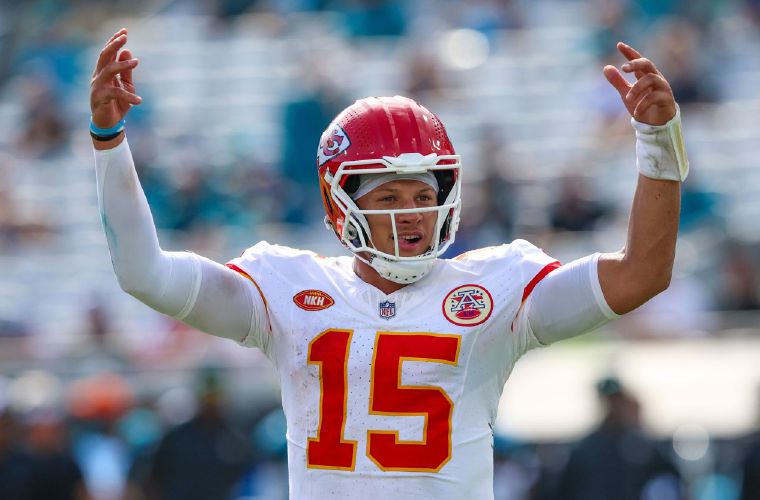 Patrick Mahomes, de los Chiefs. 