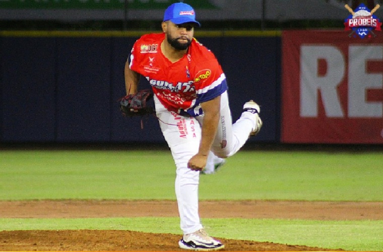 Antonio Frías es uno de los pitchers que forma parte del roster de las Águilas.