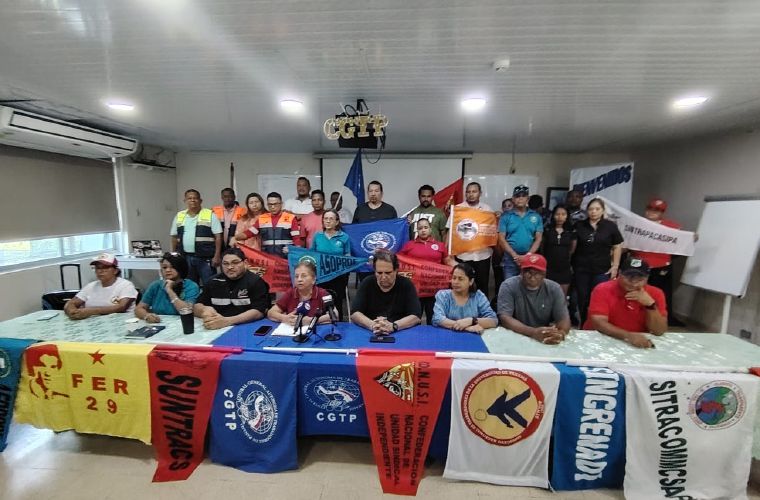 Representantes de la Alianza Pueblo Unido por la Vida.