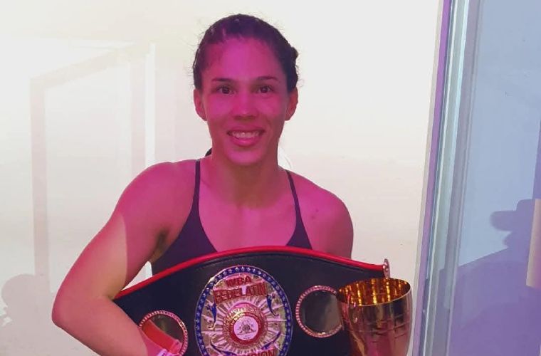 Nataly Delgado fue escogida recientemente por la Comisión de Boxeo Profesional de Panamá como la Boxeadora del Año en Panamá.
