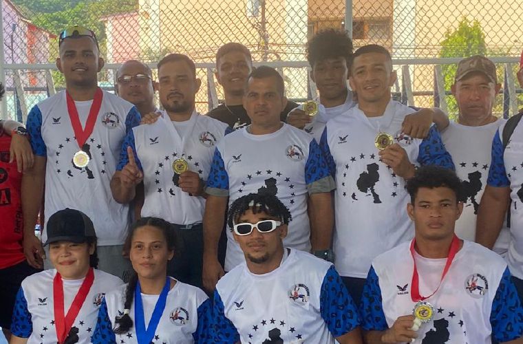 Los atletas de la provincia de Veraguas.