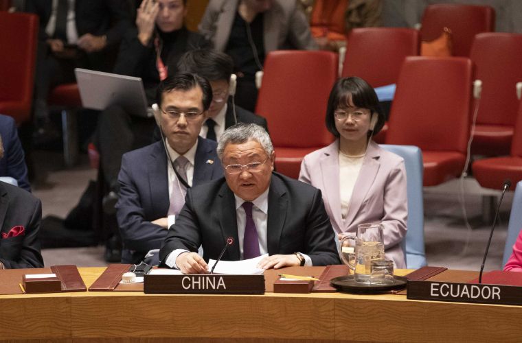 Fu Cong, embajador de China ante la ONU.