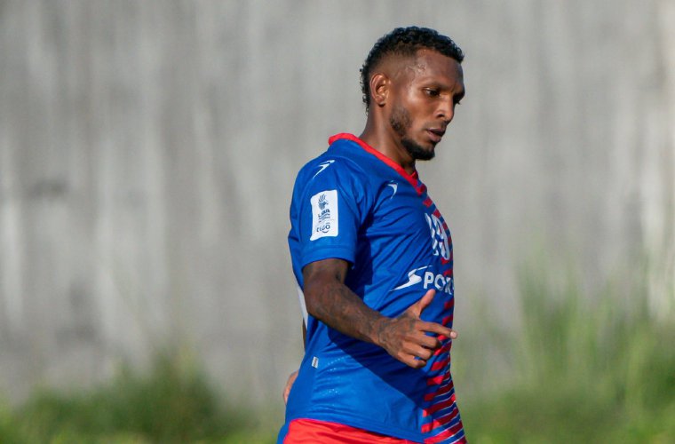 Alberto “Negrito” Quintero, mediocampista del CD Plaza Amador.