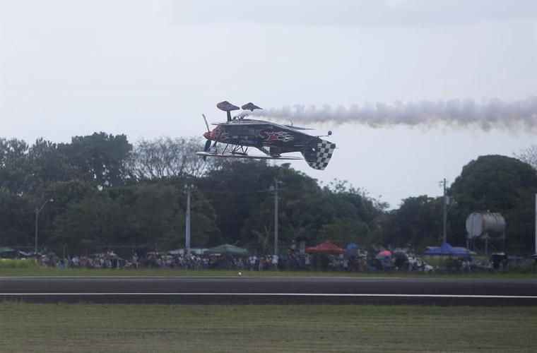 El "Festival Aéreo Río Hato", se desarrolló en el aeropuerto Scarlett Martínez.