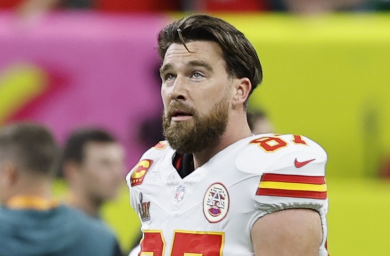 Travis Kelce, Tight End de los Chiefs.