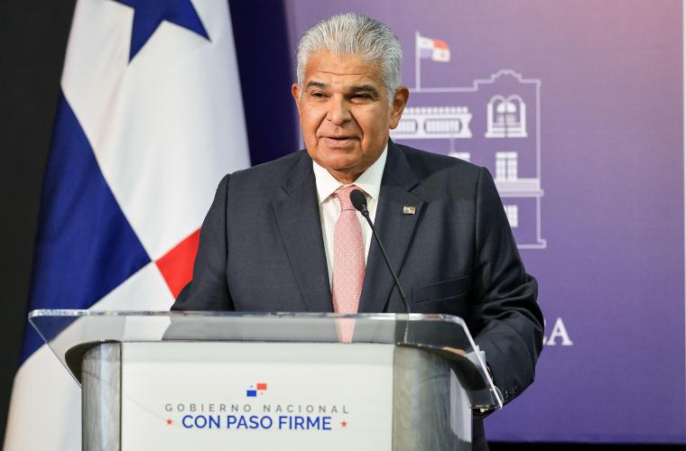 El mandatario José Raúl Mulino lanzó toda clase de calificativos a los manifestantes del Suntracs.