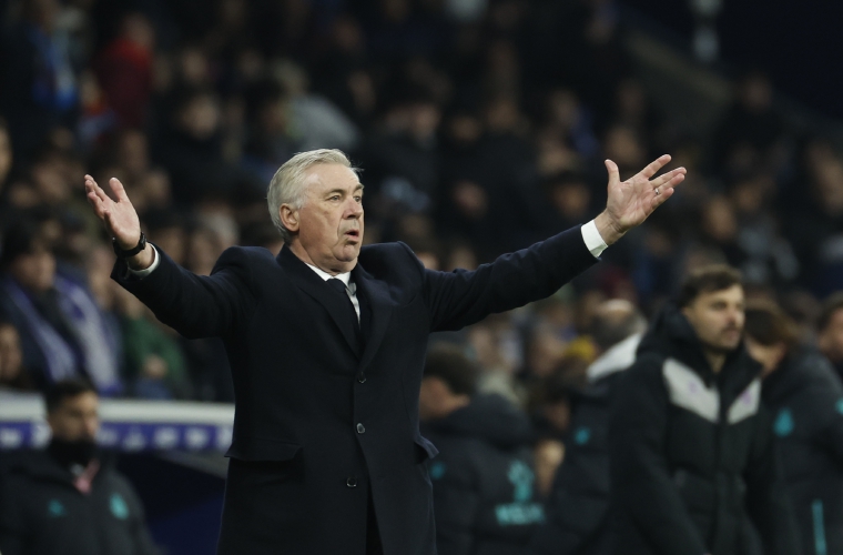 Carlo Ancelotti, técnico del Real Madrid.