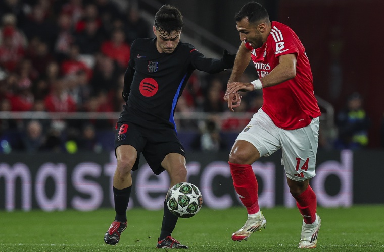 Pedri firmó un gran partido.