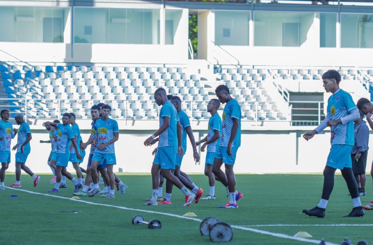 Veraguas United se entrena en su recién remodelada casa.