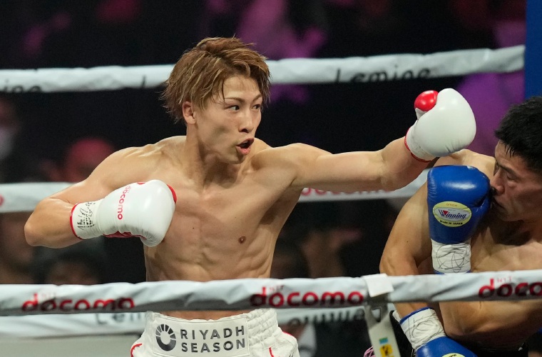 El japonés Naoya Inoue (izq.) ostenta los campeonatos mundiales de las 122 libras de la AMB, FIB, OMB y CMB.