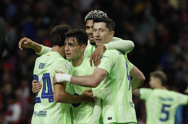 Celebración del Barcelona.